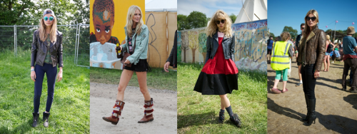 Glastonbury Festival 2013 fashion snap