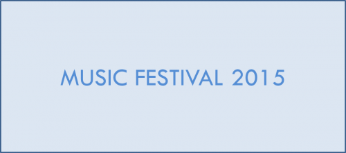 MUSIC FESTIVAL 2015